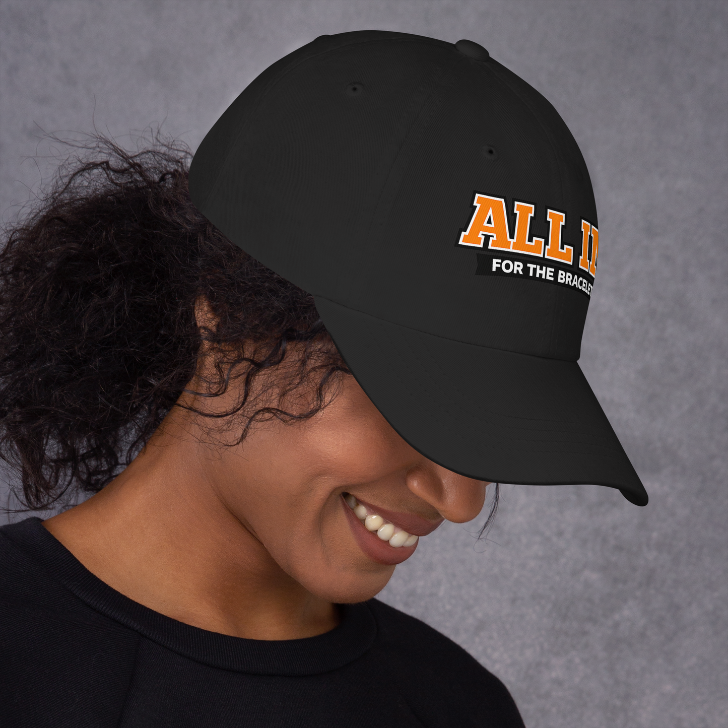 ALL IN FOR THE BRACELET! (printed) - Dad hat