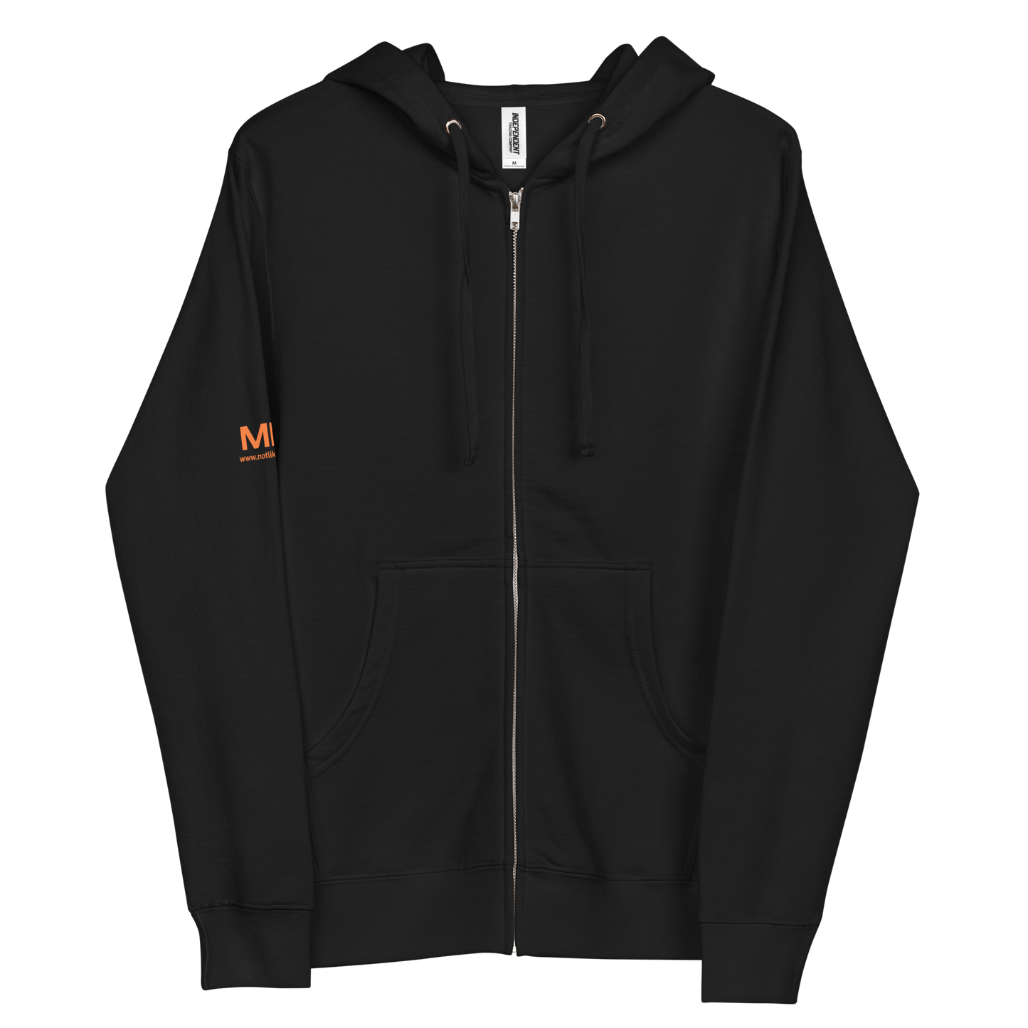 NOT LIKE THIIS! - Unisex fleece zip up hoodie