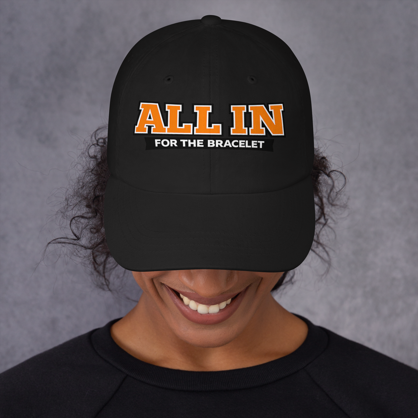 ALL IN FOR THE BRACELET! (printed) - Dad hat