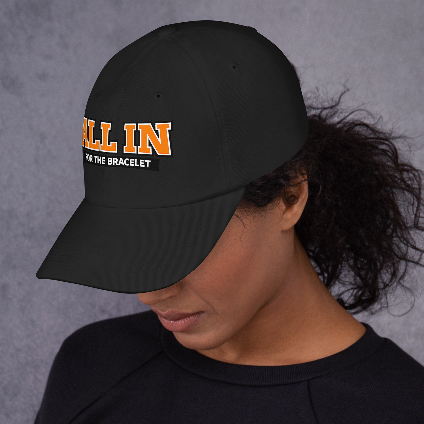 ALL IN FOR THE BRACELET! (printed) - Dad hat