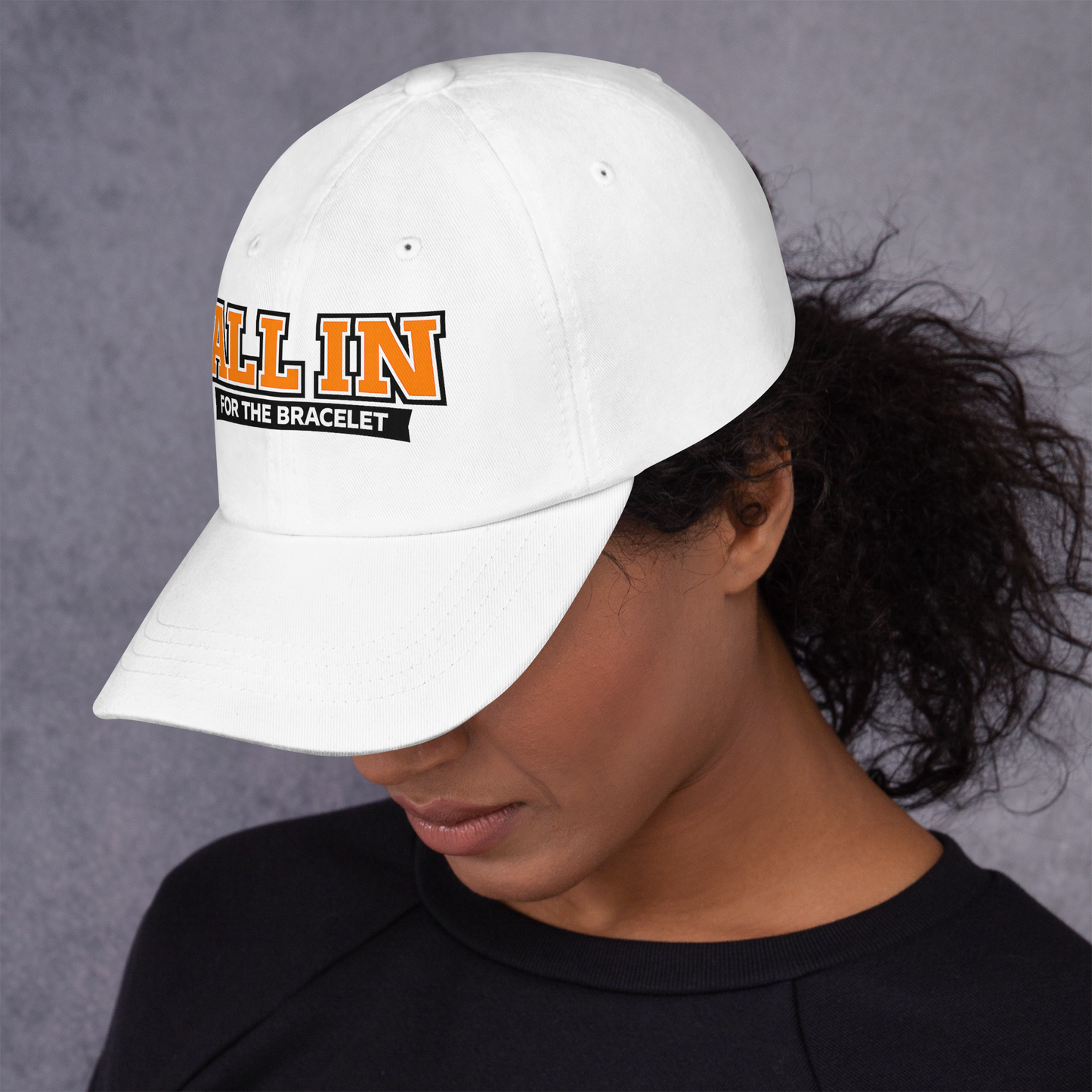 ALL IN FOR THE BRACELET! (printed) - Dad hat